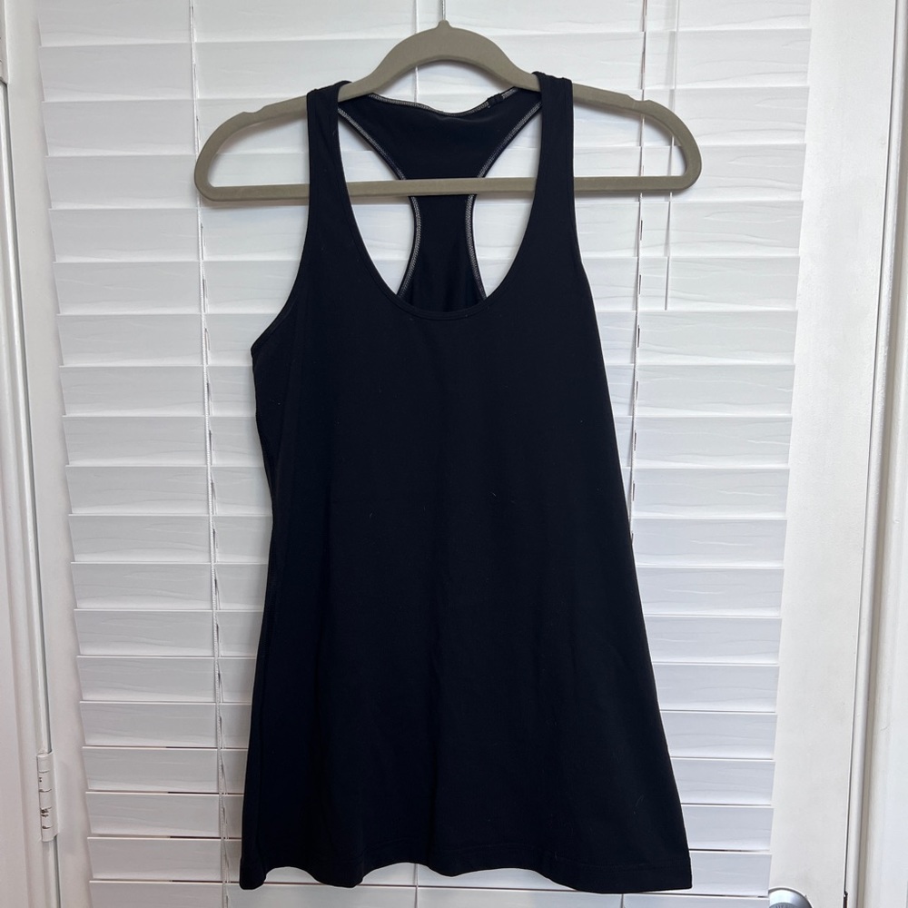 Lululemon Cool Racerback Tank - Black - EUC - Size 8